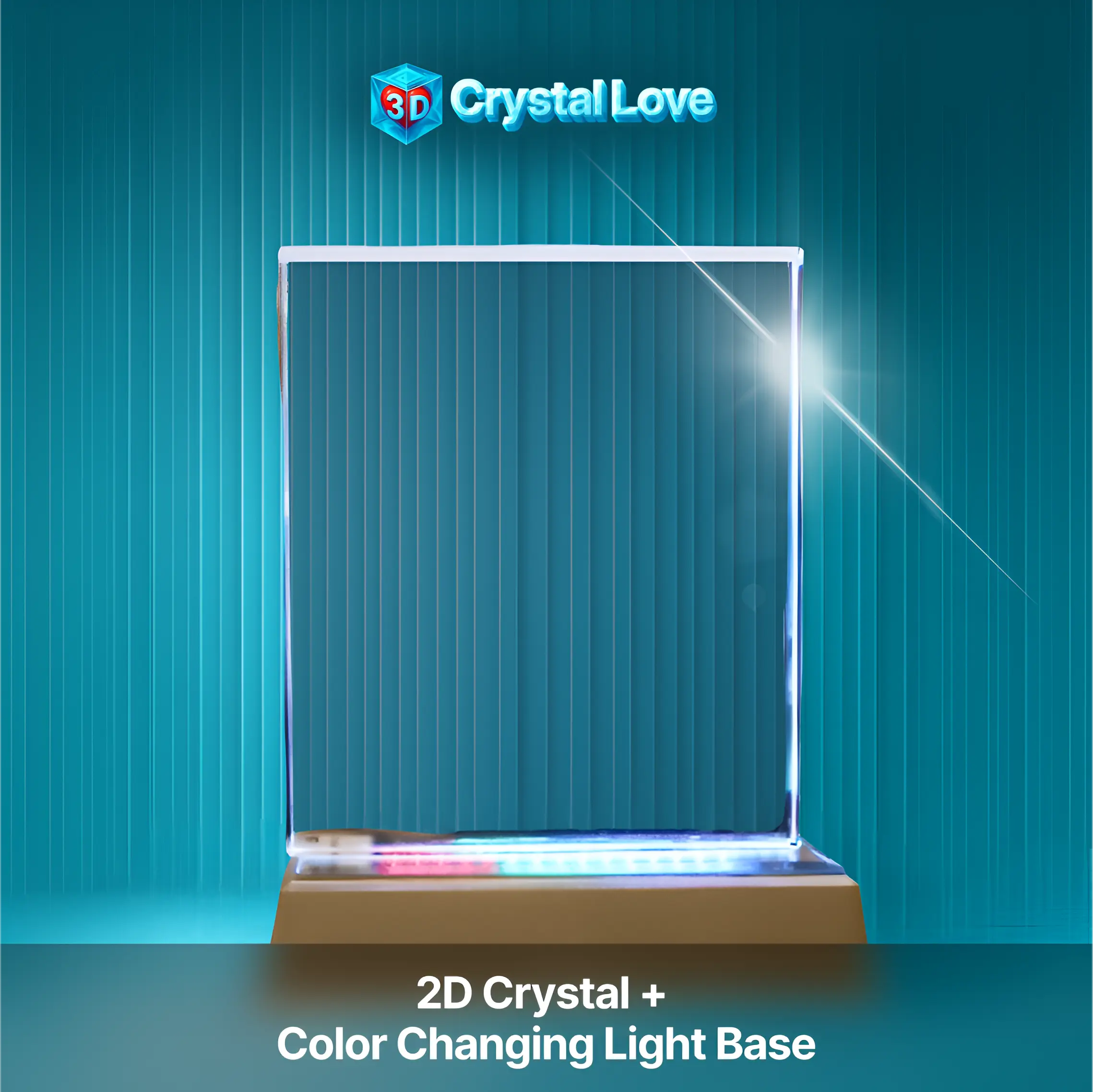 Memorial 2D Crystal Flat