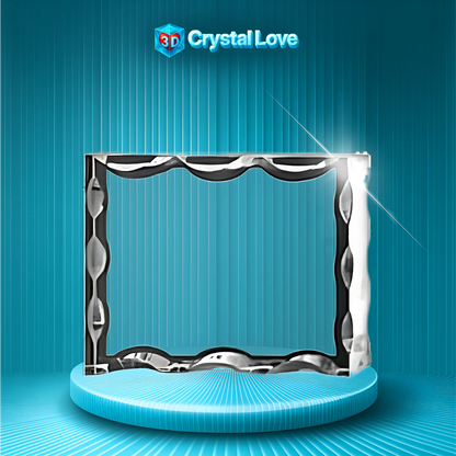 Serrated 3D Photo Crystal