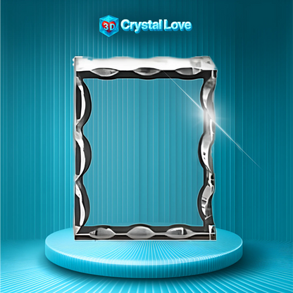 Serrated 3D Photo Crystal