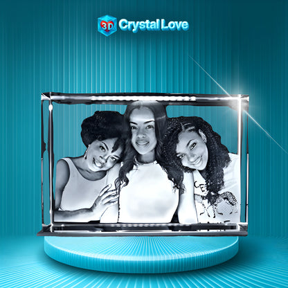 Tower 3D Photo Crystal