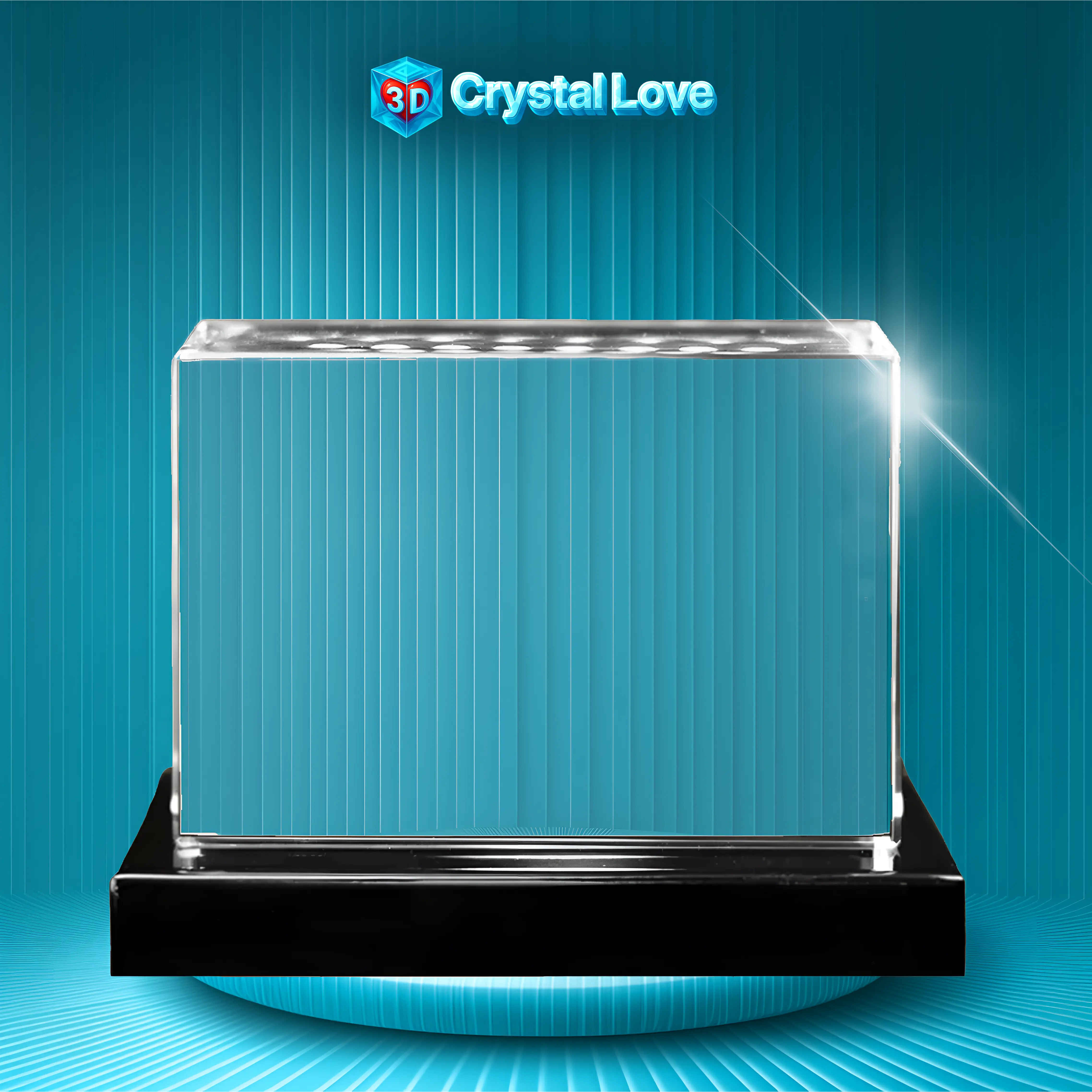 Tower 3D Photo Crystal