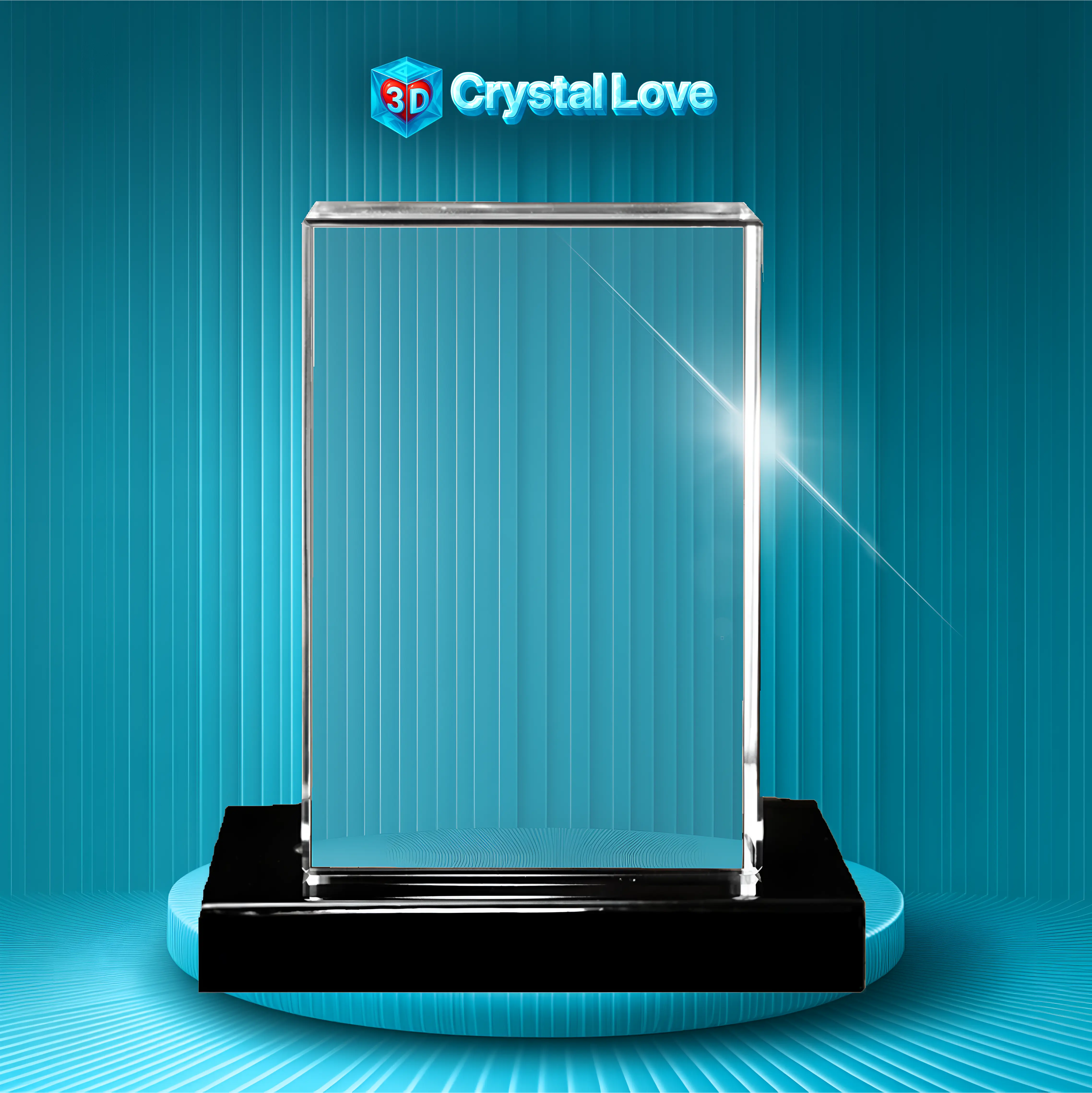 Tower 3D Photo Crystal